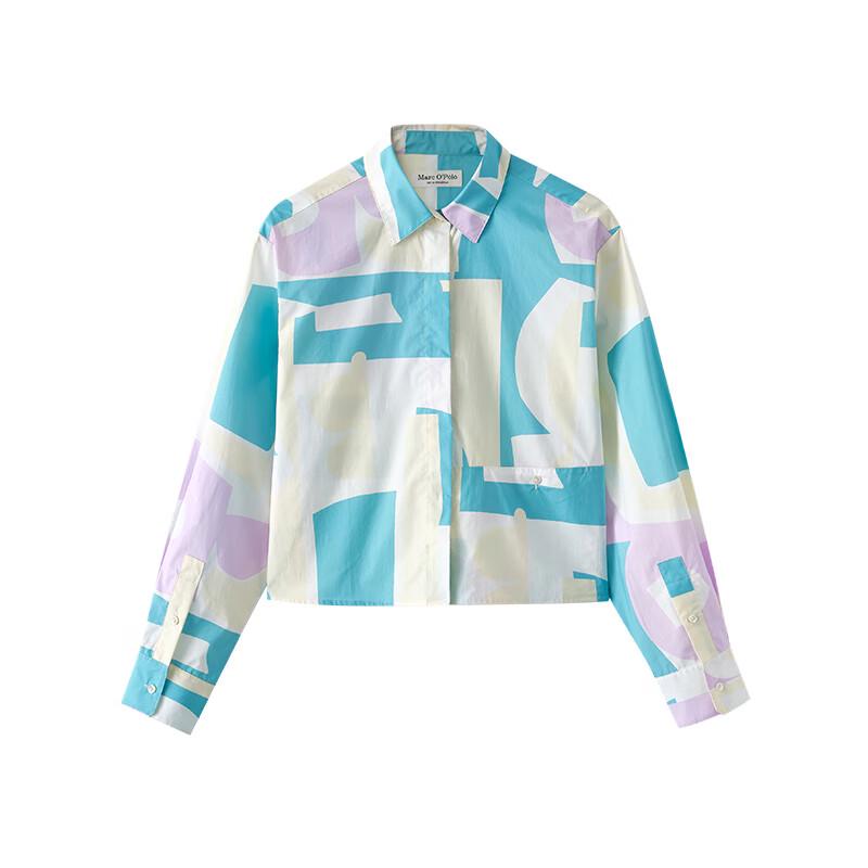 Marc O Polo CITY TRAVEL Рубашка с длинным рукавом с принтом граффити 36