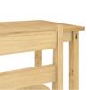3 Piece Bar Set Solid Pine Wood
