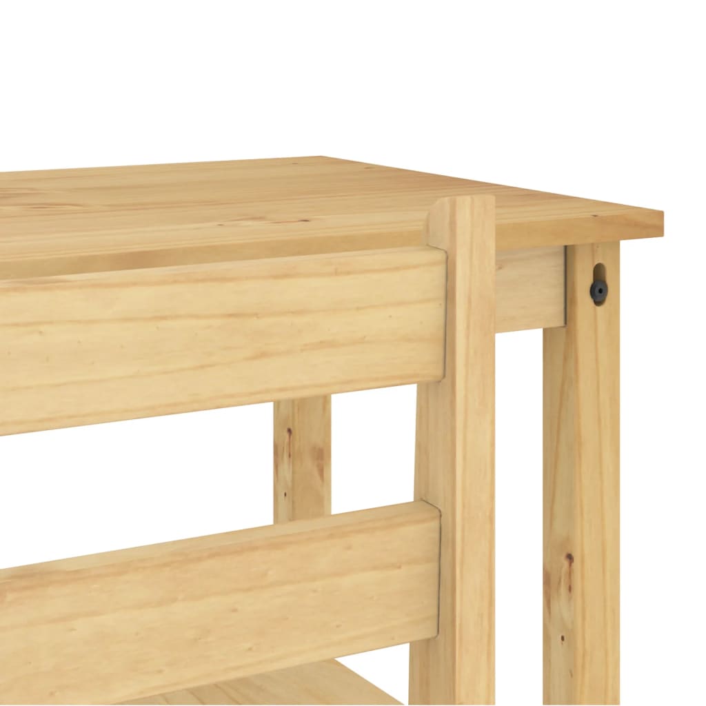 3 Piece Bar Set Solid Pine Wood