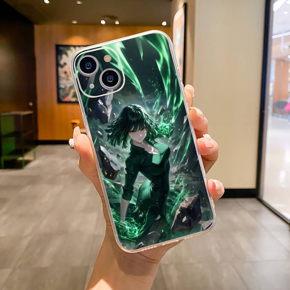 O-P-M-One-Punch -Man Phone Case For iPhone17,16,15,14,13,12,Pro Max,16/15/14 Plus XS Soft Silicone Transparent Cover