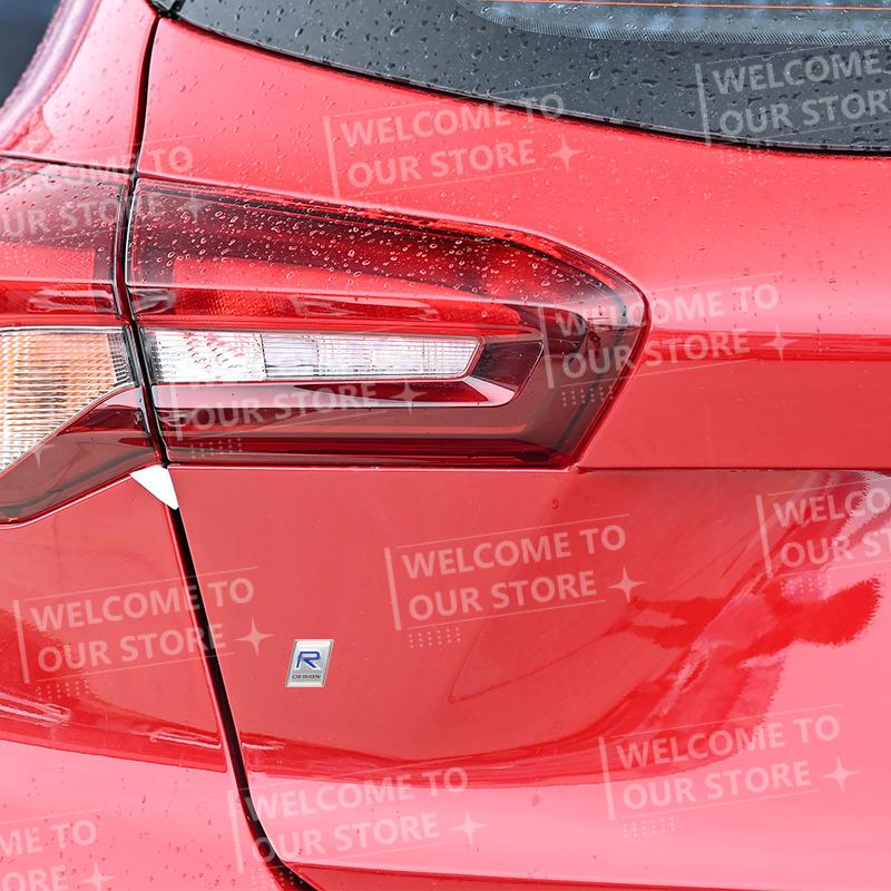 Car Sticker Elk Moose Test Elk R Design Sweden Flag 3D Metal Logo Badge Decal Rear Trunk Emblem For Volvo V40 XC40 XC60 XC90 V60