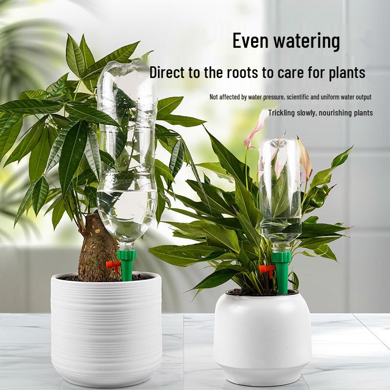 Automatic Drip Watering Timer for Home Potted Plants – Ideal for Busy Travelers