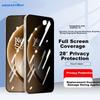 Smorss Fingerprint Unlock OnePlus 15 Tempered Glass Privacy Screen Protector 28° Anti-Peeping Full Coverage HD Anti-Drop Anti-Fingerprint Film