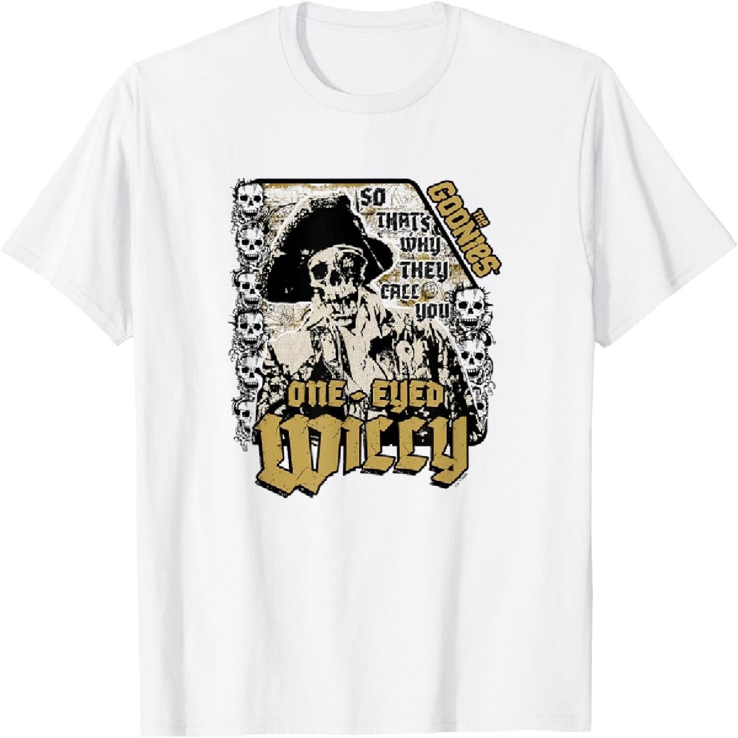 

One-Eyed Willy What They Call You Halloween T-Shirt XXXXXL білий