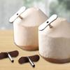 2PCS Stainless Steel Coconut Opener Professional Coconut Shell Remover Coconut Hole Maker  Kitchen