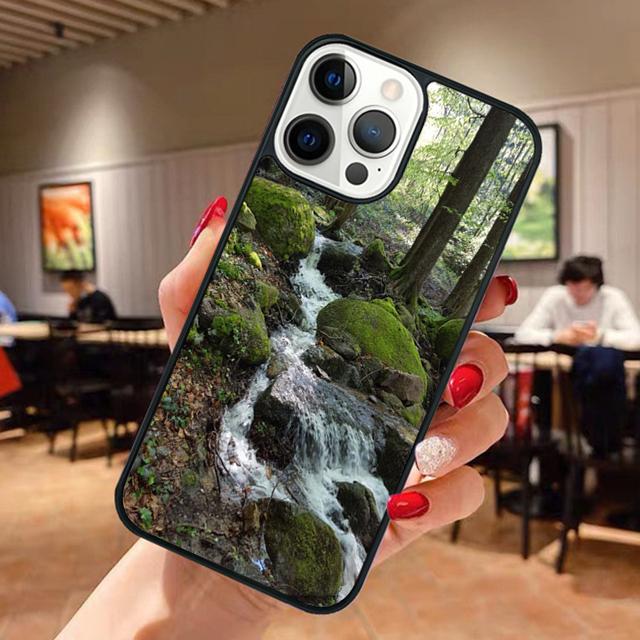 Beautiful Nature Forest Tree Phone Case For iPhone 17 Air 13 12 14 15 16  Cover For Apple Pro Max Plus Shell