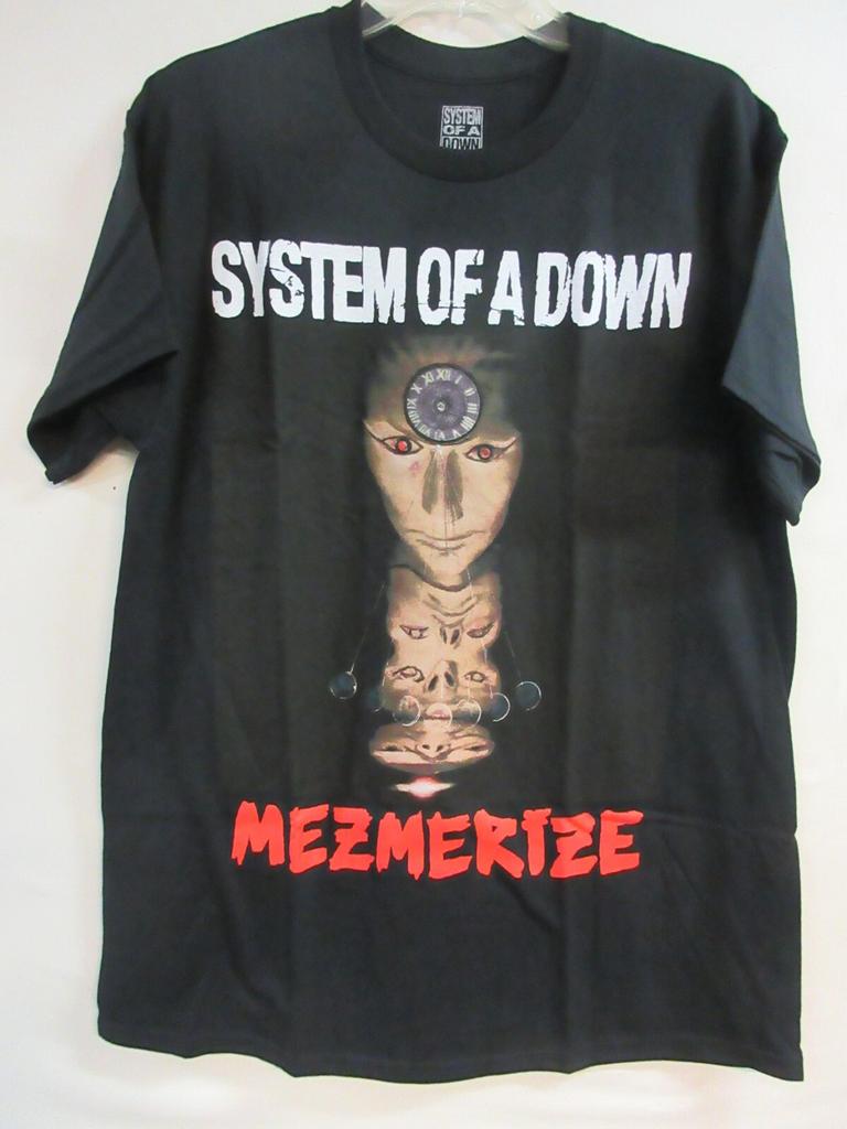 System Of A Down Official Merch Mezmerize 2024 Band Concert Music T-Shirt Large