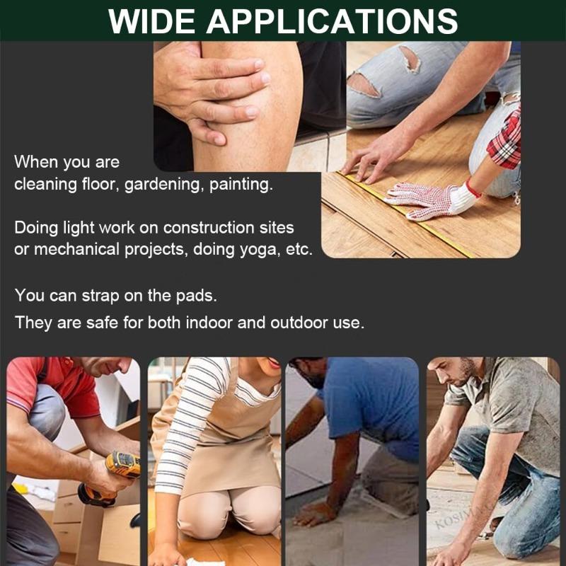 for Floor Brick Garden Knee Pads Ergonomic Knee Protection Pad Garden foam pad Tile Mud Workers Knee Paste Waterproof Non-slip