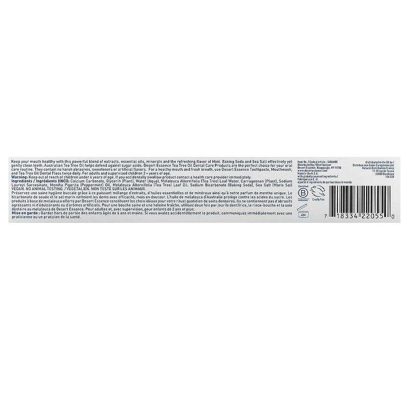 Tea Tree Oil Toothpaste, Mint, 6.25 Oz (176 G)
