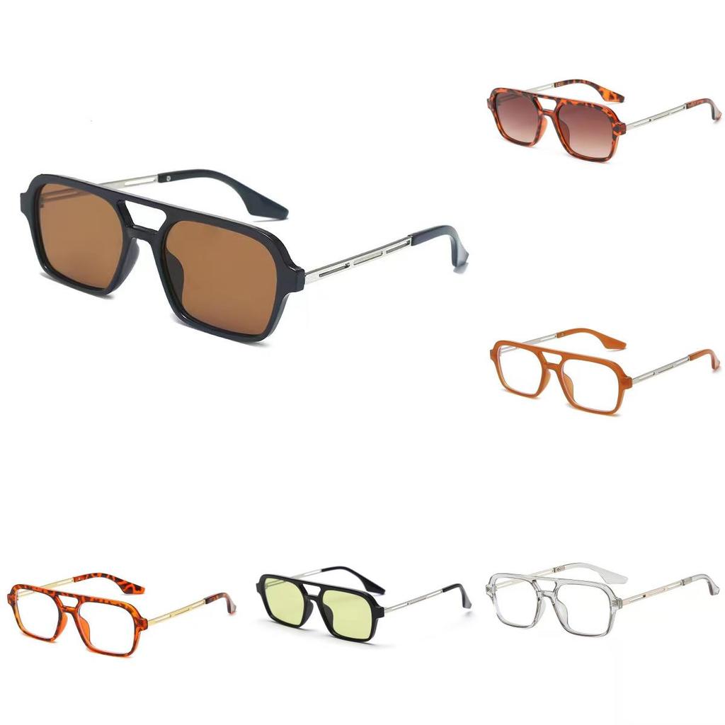 Sunflower Square Sunglasses With Uv400 Protection For Fashionable Travel And Outdoor Activities