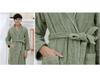 Unisex Pure Cotton Thick Bathrobe for Home, Hotel, and Salon Use
