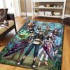 Black Clover Carpet - Living Room Bedroom Use, Home Decor Cool Movie Mat & Play Floor Mat -HE3