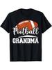 Retro Grafik-T-Shirt für Großmütter, die Fußball lieben, mit einem auffälligen Design und feuchtigkeitsableitendem Stoff, Perfekt