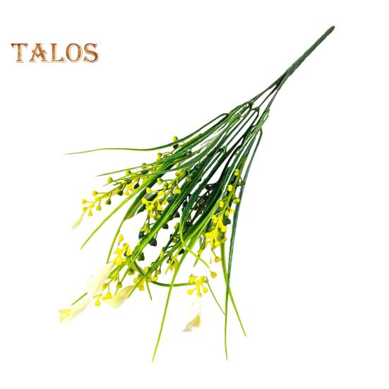 

1/5 шт. искусственная каллилия обыкновенная 5 вилок реалистичный пластиковый цветок свадебная вечеринка домашний офис стол центральный элемент искусственная цветочная ветка украшение A