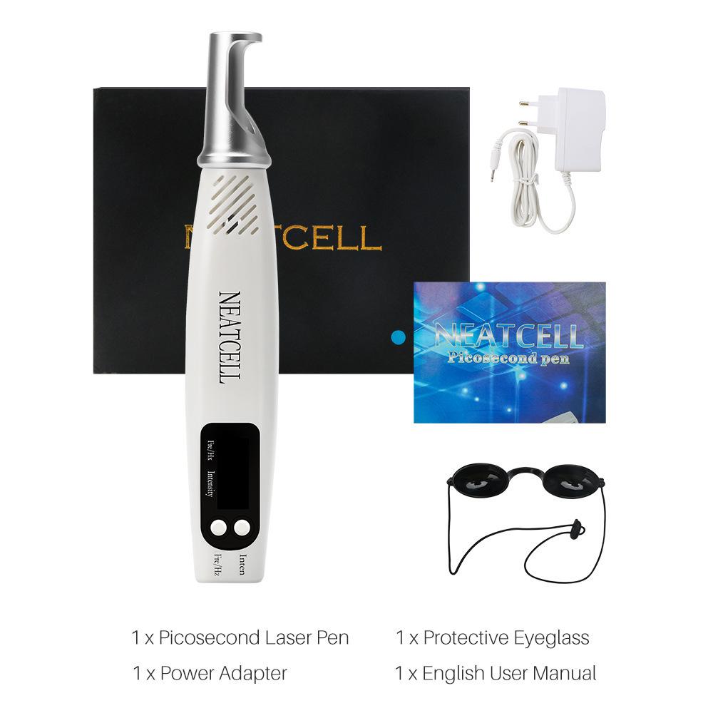 PicoSecond Laser Beauty Device for Spot, Freckle, Mole, Tattoo Removal, & Non-Invasive Brow Wash