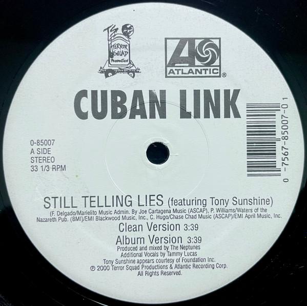 

12inch Record CUBAN LINK - Still Telling Lies 085007 Atlantic, Terro 2000 US Rap & Hip-Hop/R&B Used