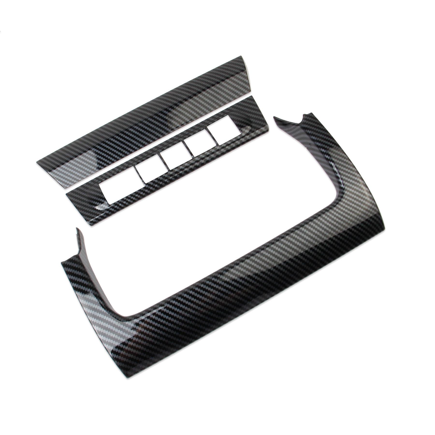 2025 Toyota Yaris Cross Center Console Trim Frame Carbon Fiber Pattern