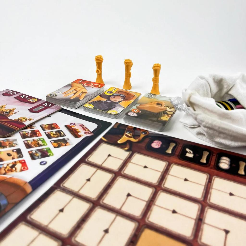 Splendor Duel Mini Brettspiel Strategie für Kinder und Erwachsene Unterhaltung für lustige Familien-Spieleabende, Zusammenkünfte und Partys
