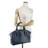 Kate Spade New York Safiano Handbag Leather Black Women Used