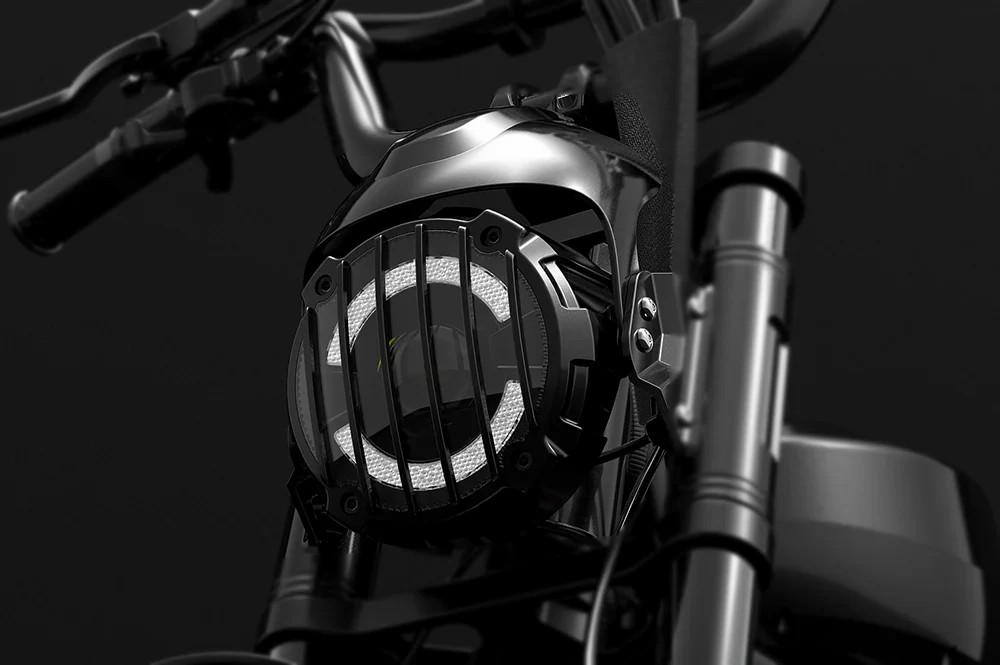 Electric Bike LANKELEISI X-Black Knight 1000Wx2 Dual Motor Electric Bicycle Adult Top Speed 48Km/h 48V 45AH Max Range 280Km Load 200KG Black