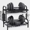 Versatile Dishes and Cutlery Organizers for Countertops Sturdy Iron Rack Art Constructions Stylish Storage Solution