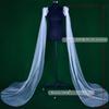 Flowy Tulle Bride Sleeve Covers Elasticated Wristband Seamless Integration For Evening Gowns And Photo Props