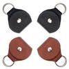 2 Colors Available Foldable Guitar Pick Storage Bag with 3pcs SLL Picks Portable Pick Storage Bag String Instrument Accessories
