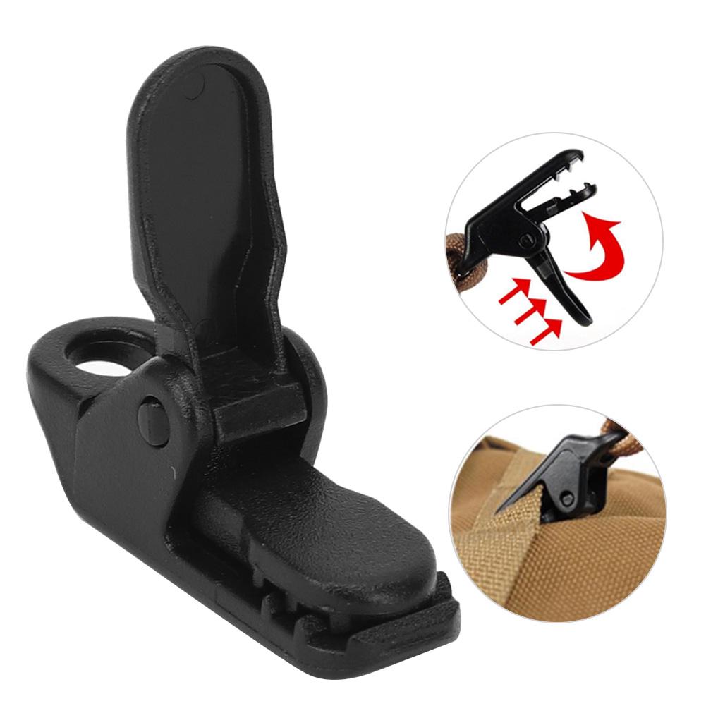 30Pcs Set Tent Awning Clamp Teeth Shaped Canopy Clip Anchor Gripper Tighten Tool Outdoor Camp Hiking Kit