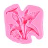 Non-stick Varmebestandig Hortensia Rose Tulip Flower Form Gjenbrukbar DIY Fondant Sjokolade Form Kake Dekoreringsverktøy