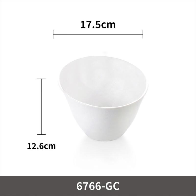 Commercial Melamine Slanted Salad Bowl