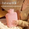 Large & Small Size Explosion-Proof Hot Water Bottle for Women: Safe Warm Compress & Hand Warmer