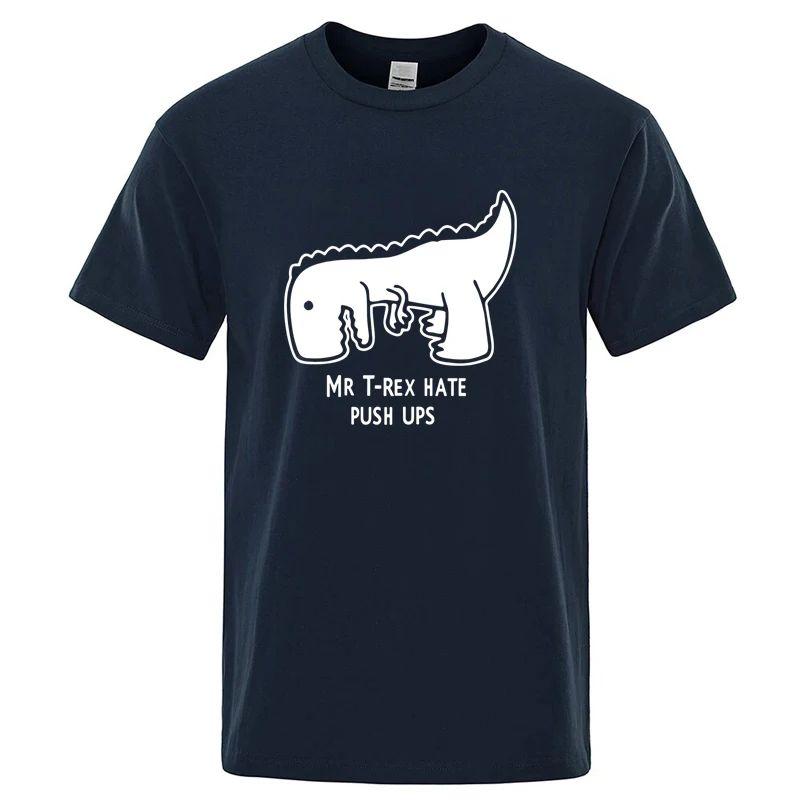 Funny Casual Dinosaur Design Printing Cool Oneck Tshirt Fashion Vintage Short Sleeve Cotton Casual T Shirt Streetwear Unisex