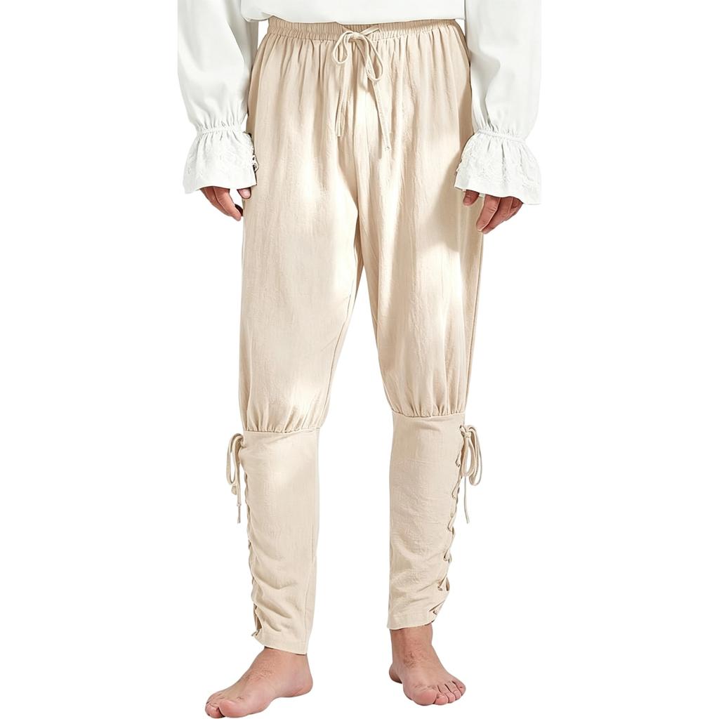 Vintage Gothic Hose für Herren, Hosen für Kostüm und Alltag