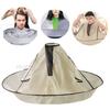 1PC Impermeable Capa de Corte de Pelo para Adultos Plegable Capa Paraguas Salón Peluquería Hogar Capa de Peluquería Cubrepaño