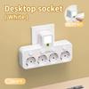 EU Wall Plug Power Strip – 2 Versions: Standard or with USB Type-C, Wall Charger for Home & Office