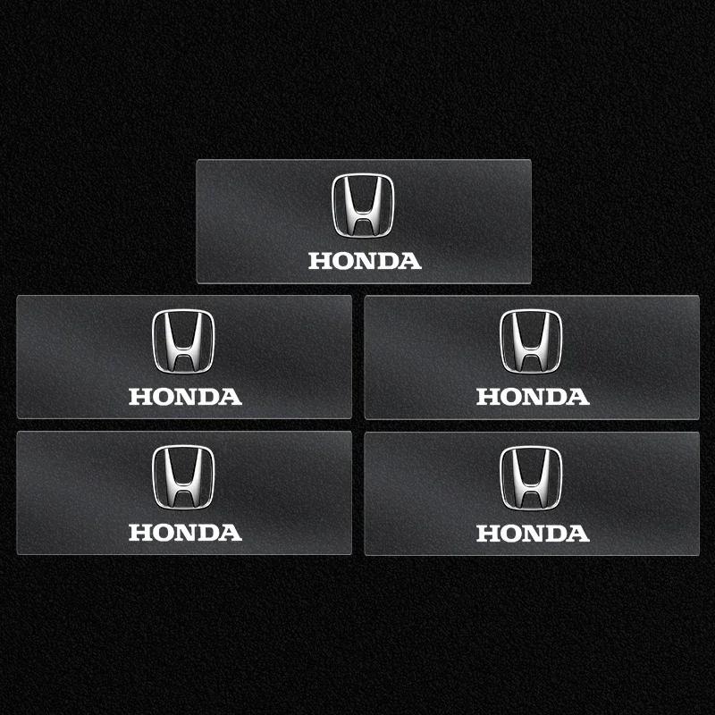 For Honda Car Interior Sticker Central Control Decals Emblem Badge For Honda Mugen Power TypeR Jazz City Civic Inspire Accord FI