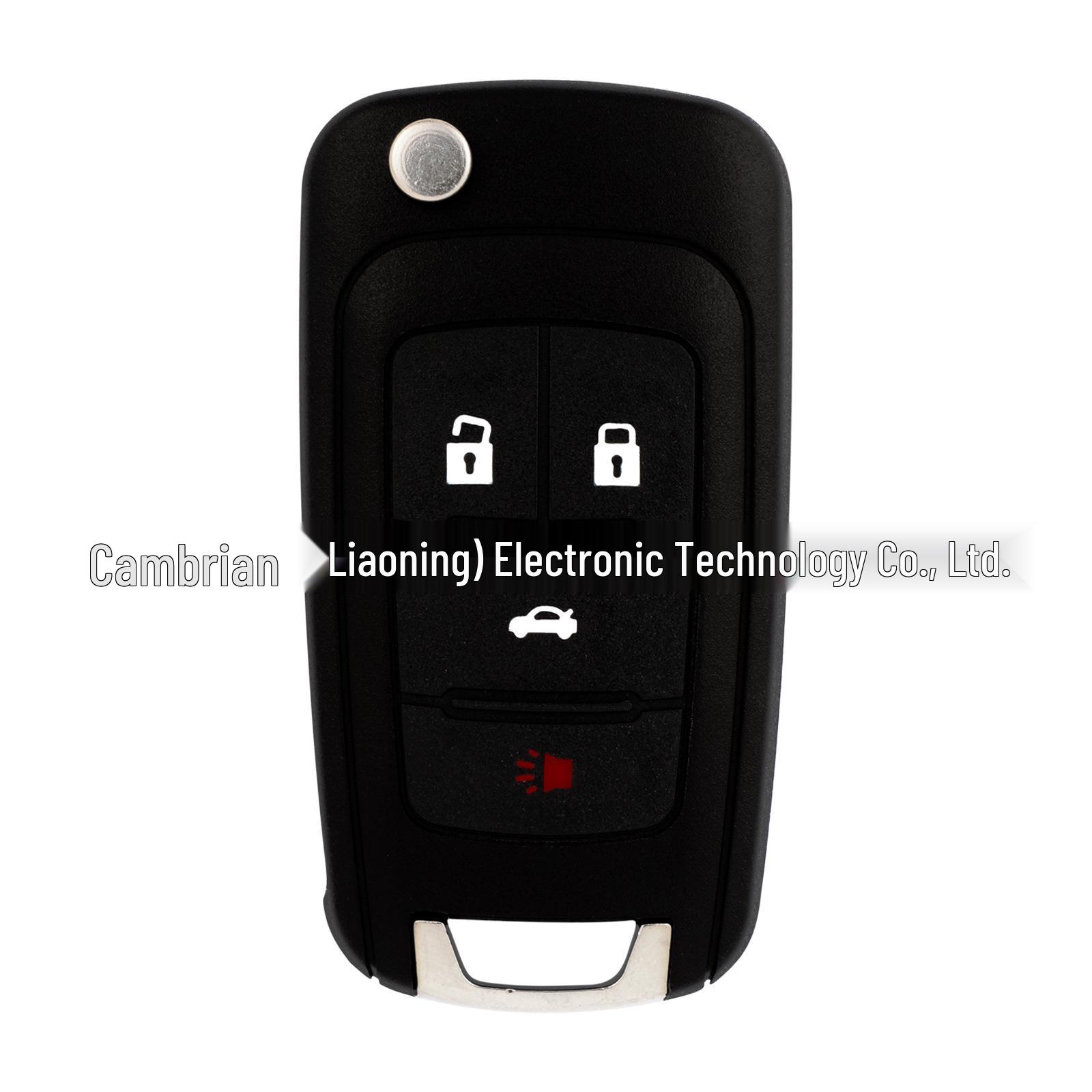 

Совместим с 4-кнопочным ключом-пультом Chevrolet Camaro Cruze OHT01060512 5.4*4.2*1.4 cm чёрный