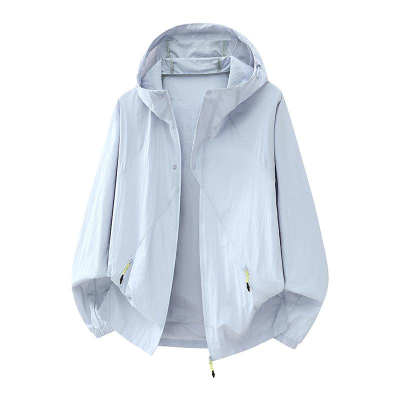 2026 Trending Sun Protection Multi-color Nylon Ice Silk Couple's Fishing Clothing