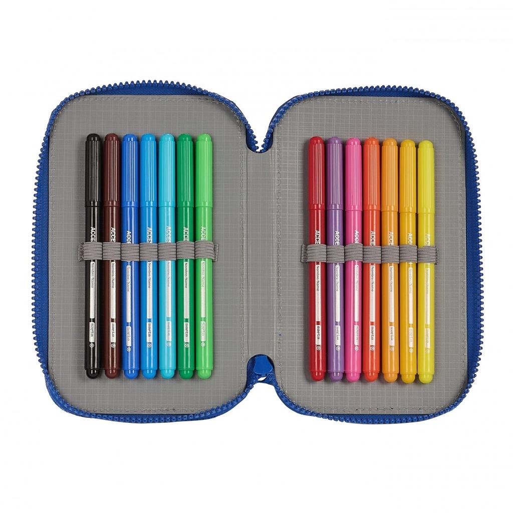 FC Barcelona Pencil Case with Equipment 412326854 Multicolor