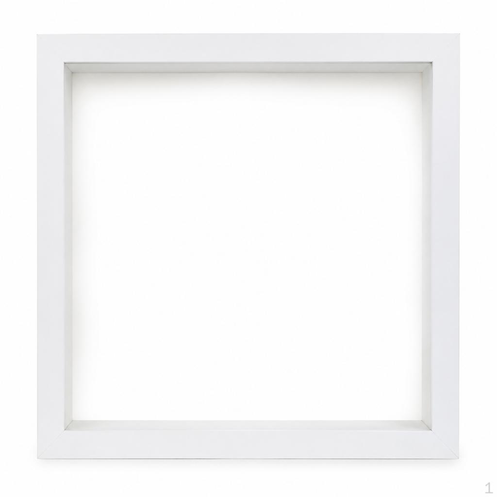 3D Hollow 5 cm Dried Flower Photo Frame, 8in 10in 16in A4 A3 Handmade Rose Framed Light