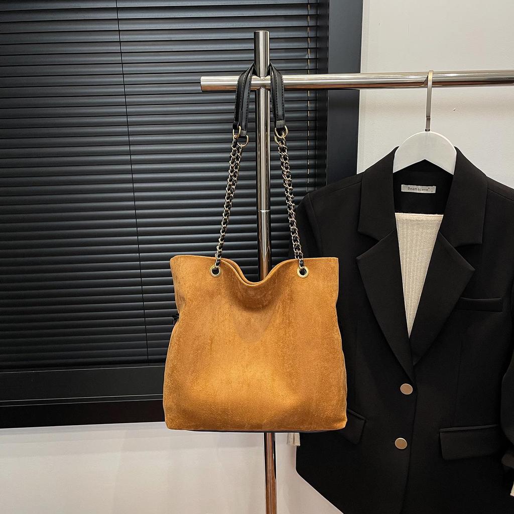 2025 Minimalist Solid Color Women's Shoulder Bag - Long Handle, Textured, Large Capacity Crossbody Handbag