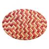 Round Table Cover 47.24" Washable Tablecloth with Elastic Edge 3D Stain-Resistant Table