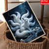 Kit Pittura Diamante Perle Fai da Te per Adulti e Principianti, Pittura Scintillante Volpe Mitologica Artigianato Decorazione Murale Casa Regalo fatto a mano