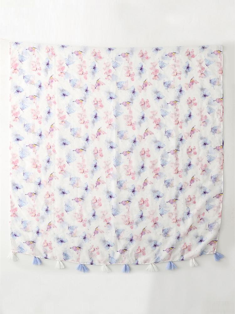 Elegant Women Silk Scarf Beach Wrap Shawl Lady Sweet Sequin Animal Print Femme Hijab Bandana Mujer Vacation Travel Scarve Pareo