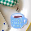 Love or Not Love Coffee Time Keyring