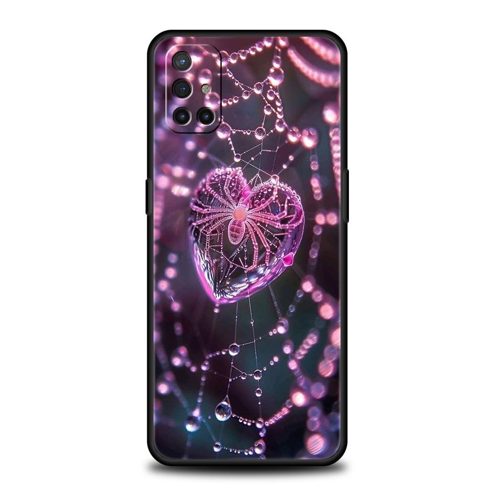 Spider Web Phone Case For Oneplus 13R 13 12R 11 10T 10R Nord N100 N200 N10 10 9 9R 9RT CE 3 2 Z Pro 5G Soft TPU Cover Fundas Bag