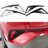 For Toyota C-HR CHR C HR 2016 -  Rear Fog Light Frame Sticker Fog Lamp Decoration Cover Trim Styling Accessories