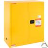 Flammable Safety Cabinet, 30 Gal, Cold-Rolled Steel Flammable Liquid Storage Cabinet, 43.1x18.1x50.1 in Explosion Proof with 1 Adjustable Shelf 2