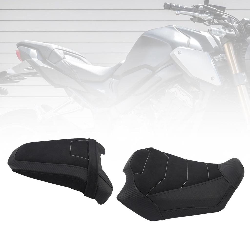 Front&Rear Raider Passenger Cushion Kit Black1 For Honda Cb650R Cbr650R 24-25
