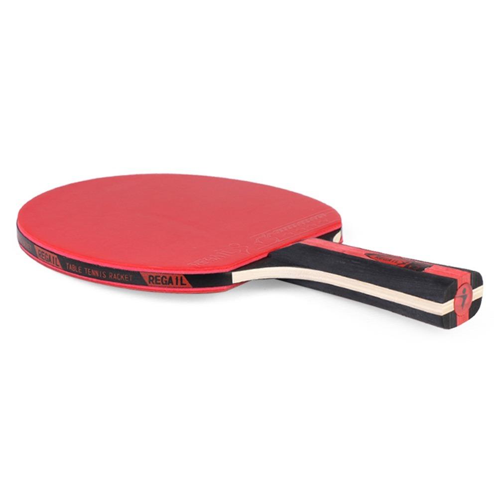 Double Sided Table Tennis Set Colorful Table Tennis Racket Ping Pong Rackets Casual Training